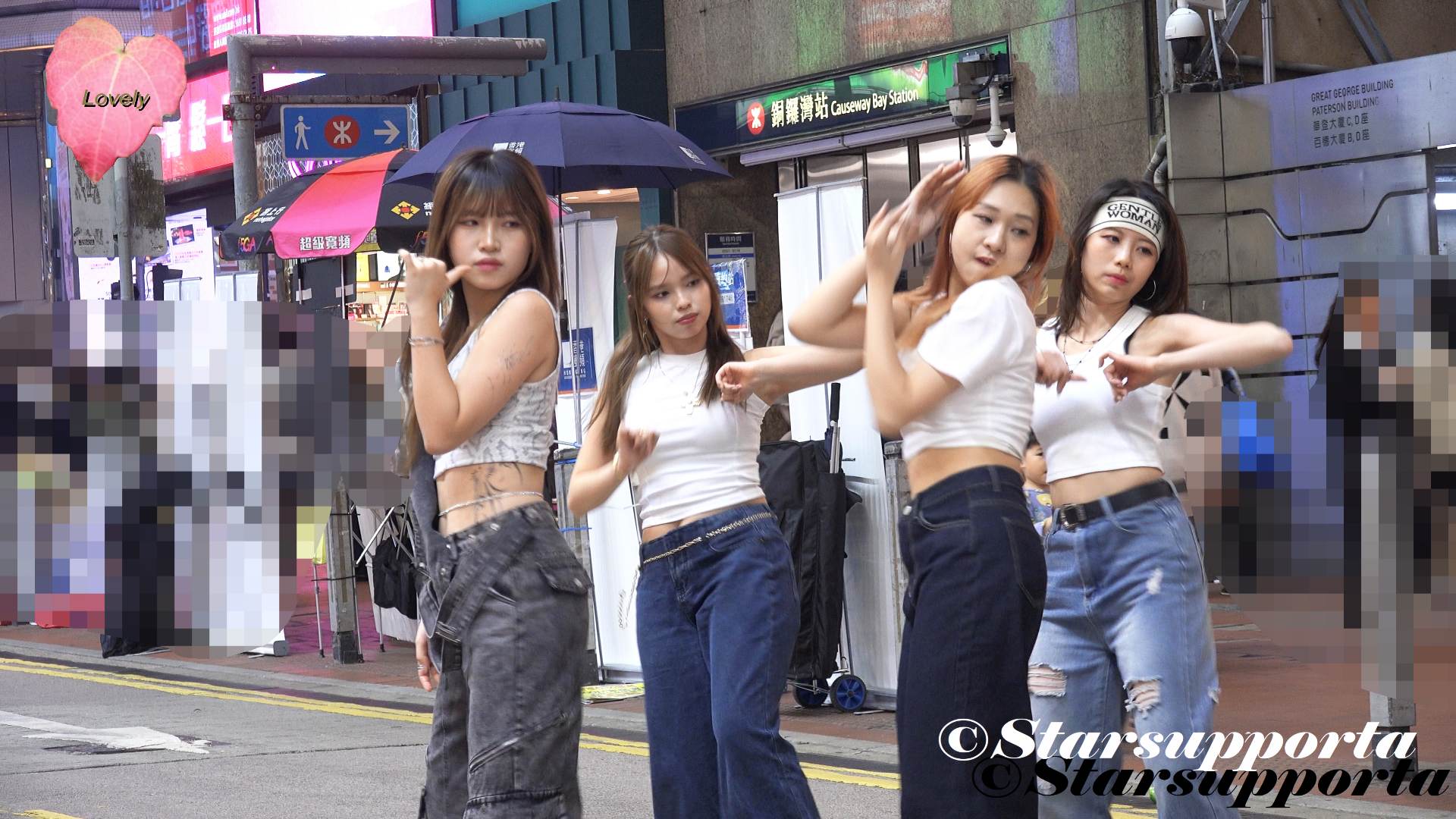 20251203 KPOP dance @ 香港銅鑼灣Casetify對出